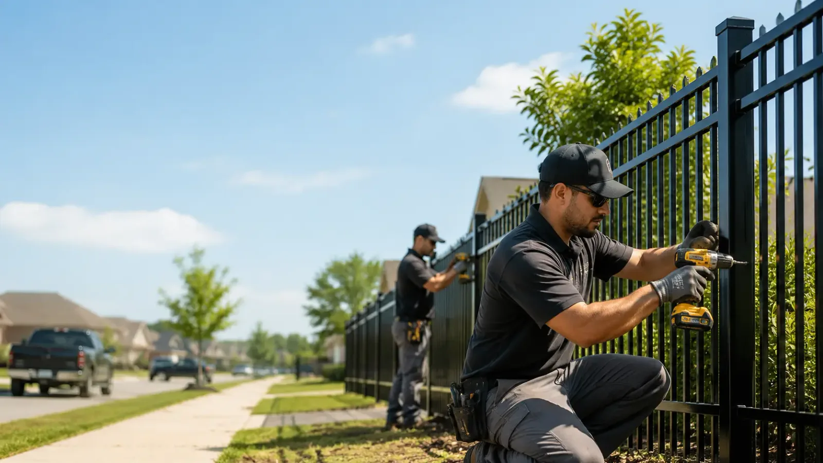 Metal Fence Installation in Morrisville, NC